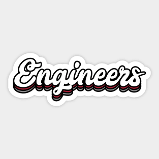 MIT Engineers Sticker